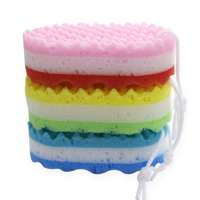 Wholesale high quality Cheap Price  bath shower brush  Foaming sponge bath shower brush