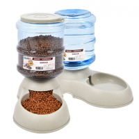 Popular Self-Dispensing Gravity Automat Pet Dog Feeder And Waterer